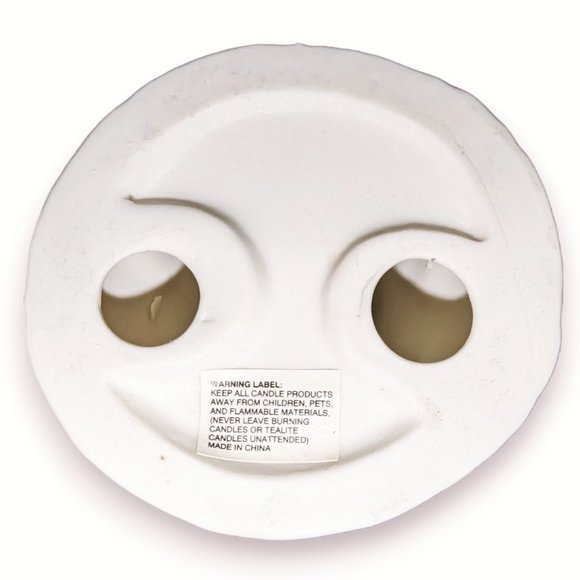 Singing Choir Angel Candleholder Ceramic Bisque Color Holding Songbook Book - Picture 9 of 9